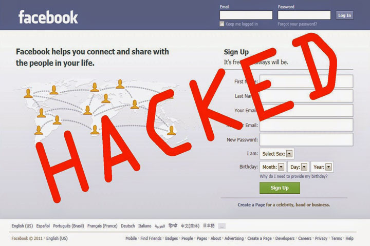 Tài khoan facebook bi hack