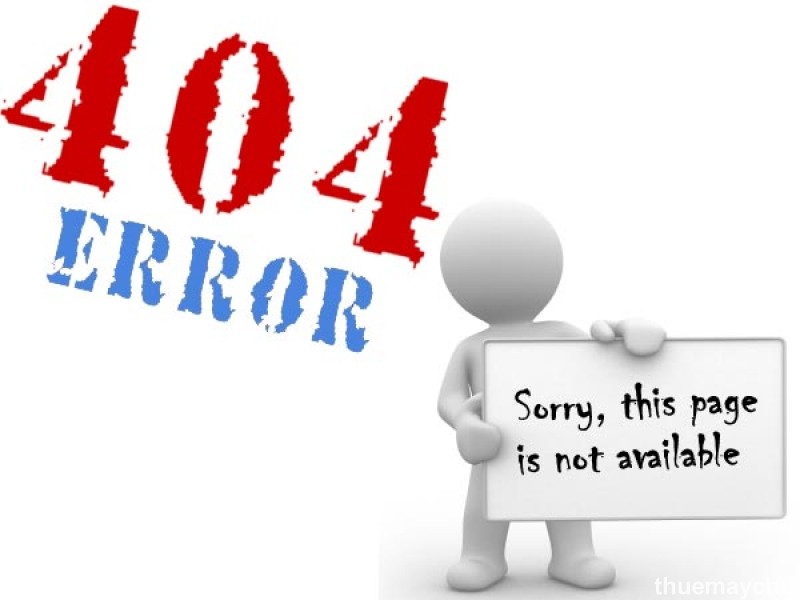 Lỗi 404 trên website bán hàng