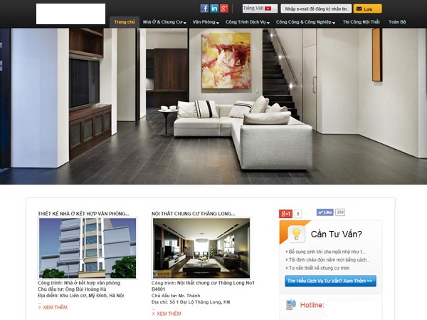 Các công ty kiến trúc cần phải có website